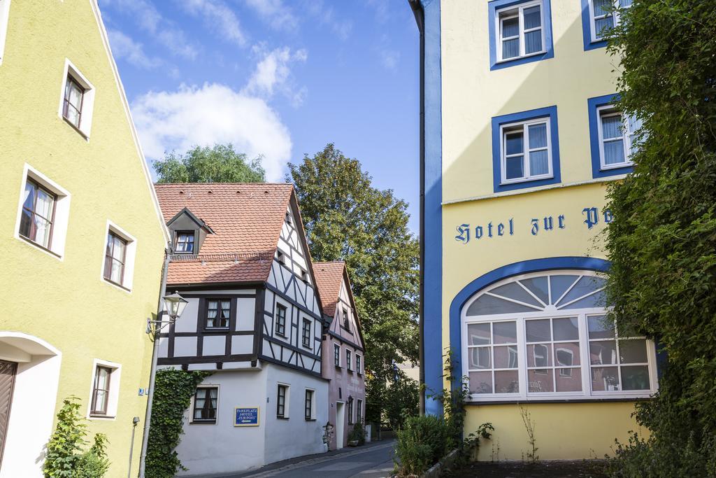 Hotel-Gasthof Zur Post Velburg Eksteriør bilde